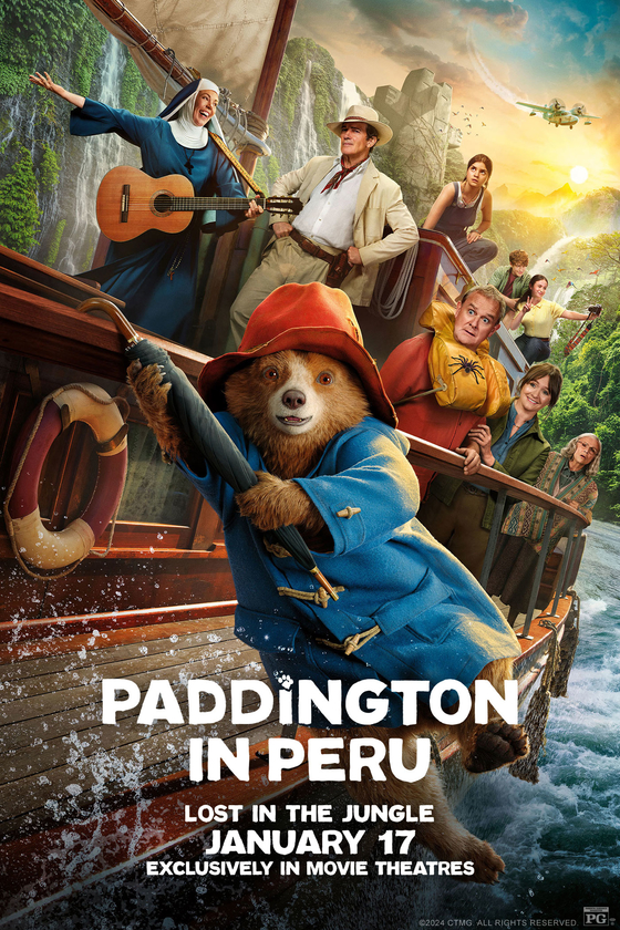 PADDINGTON IN PERU key art PADDINGTON IN PERU key art